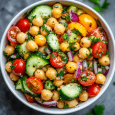Türkischer Kichererbsensalat – Ein frisches, gesundes und köstliches Rezept – gonrecipe