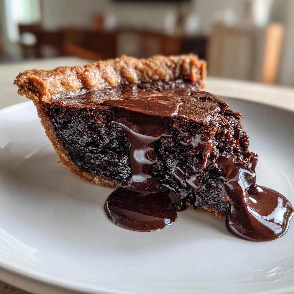 Dekadenter Hot Fudge Pie