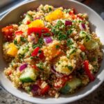 Regenbogen-Quinoa-Salat