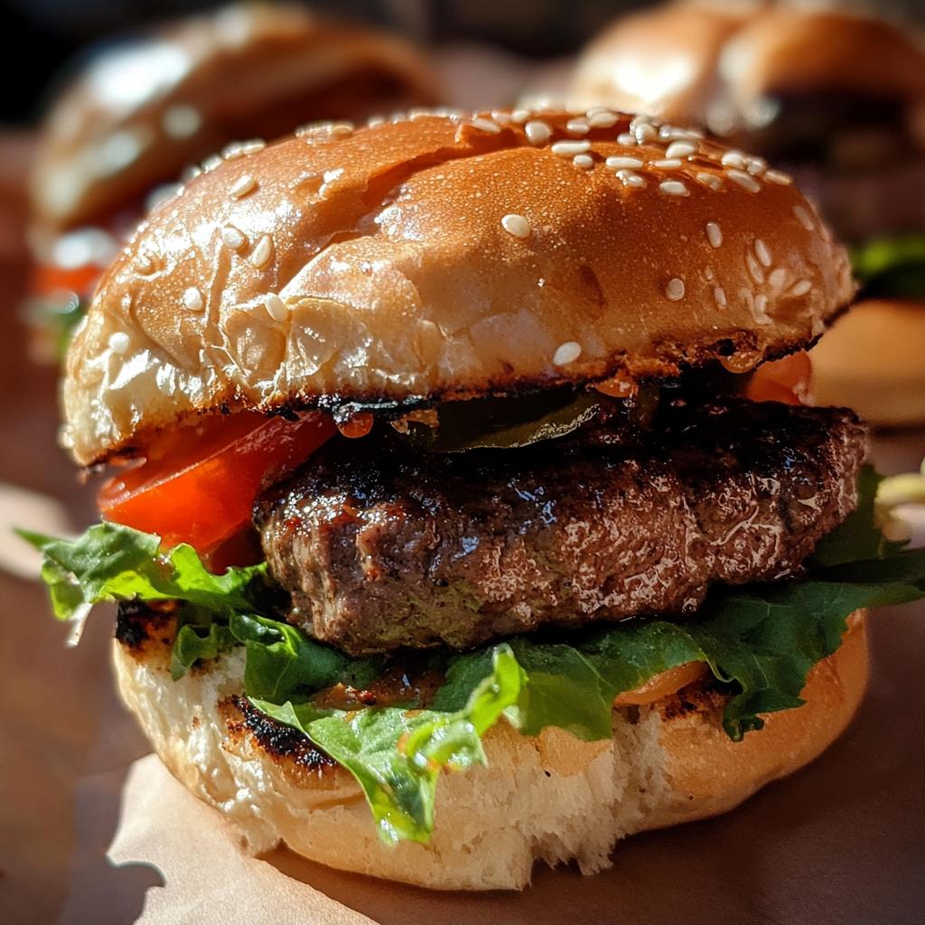 Saftige Rindfleisch-Slider