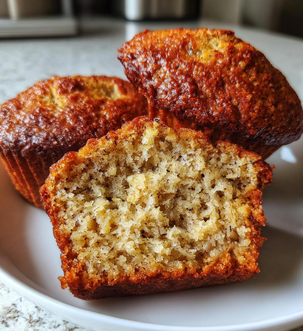 Bananen-Hafer-Muffins ohne Zucker