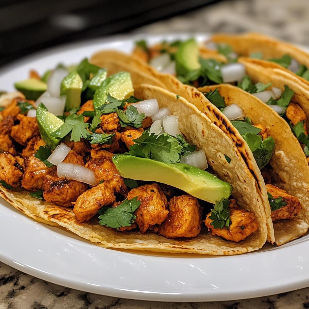 Chicken Street Tacos – einfaches Rezept
