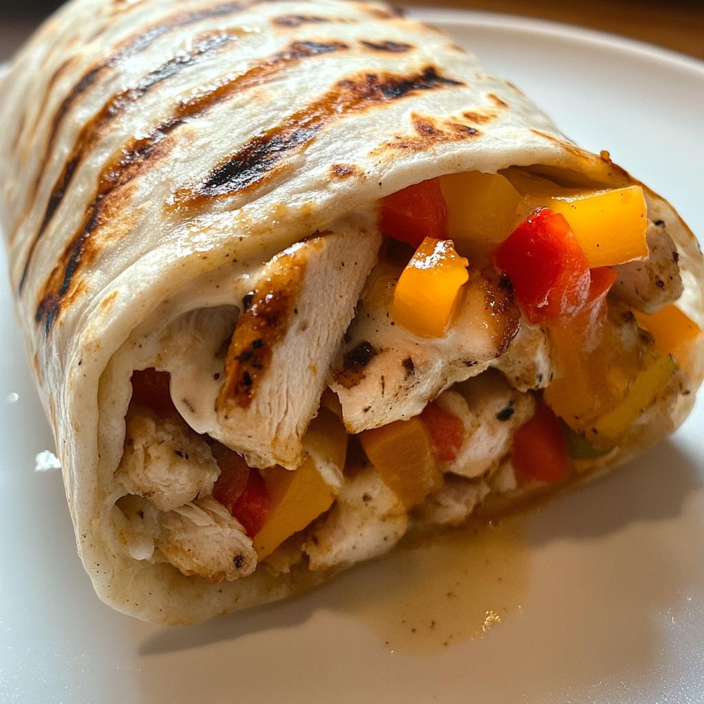 Die besten Hähnchen-Paprika-Ranch-Burritos für Wochentage