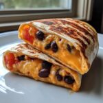 Einfaches Rezept für gegrillte Käse-Burritos nachgemacht