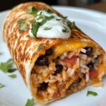 Einfaches gegrilltes Käse-Burrito-Rezept – inspiriert von Taco Bell
