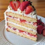 Erdbeer-Sahne-Torte für den Jahreswechsel