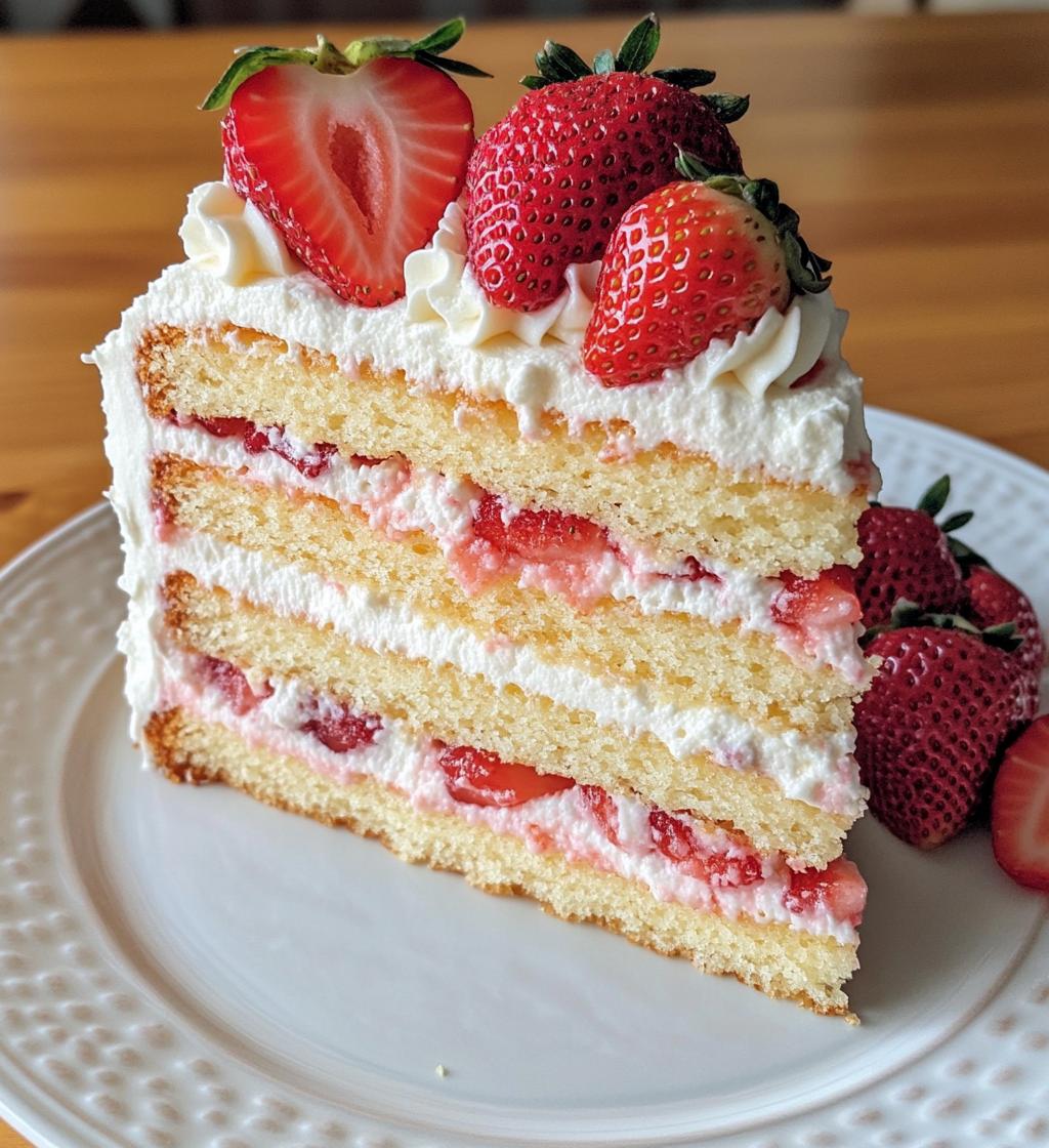 Erdbeer-Sahne-Torte für den Jahreswechsel