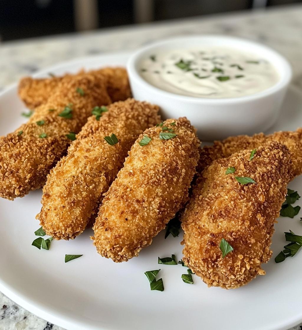 Hähnchen-Kroketten mit Knoblauchdip