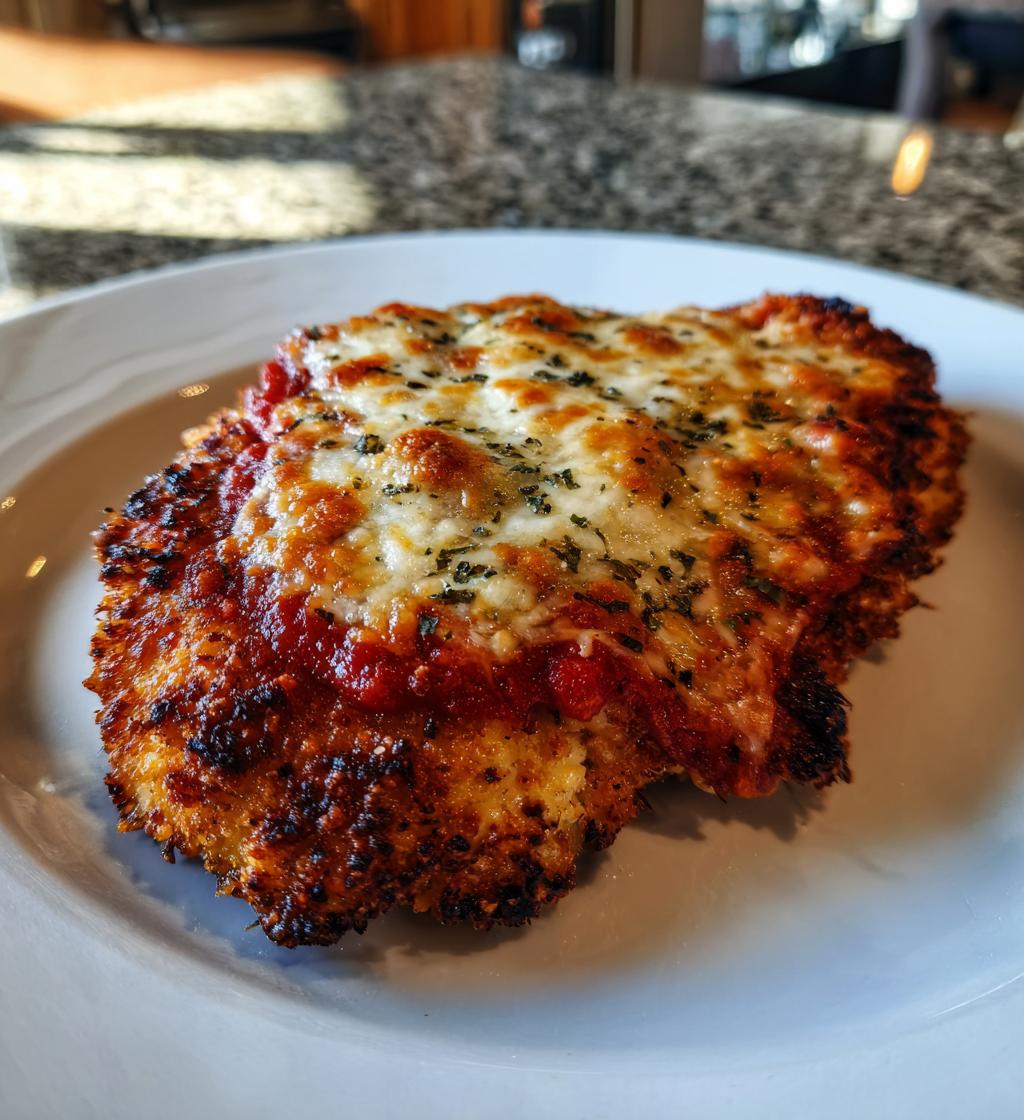 Hähnchen Parmesan aus der Heißluftfritteuse: Eine gesündere Variante eines beliebten Klassikers