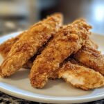 Hähnchen-Tender aus der Heißluftfritteuse