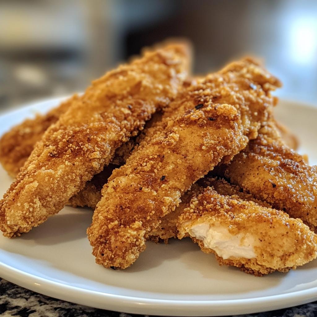 Hähnchen-Tender aus der Heißluftfritteuse