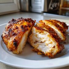 Perfekte Hähnchenbrust in 20 Minuten aus der Heißluftfritteuse