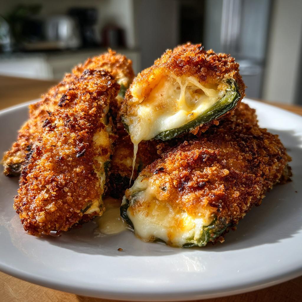 Käsegefüllte Jalapeño-Poppers
