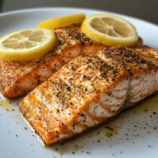 Lachs aus der Heißluftfritteuse: Perfekt in 15 Minuten