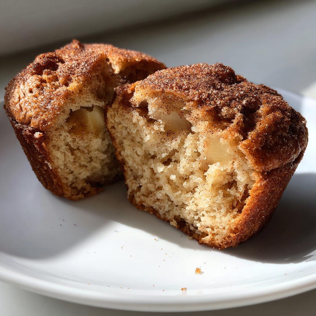 Luftige Apfel-Zimt-Muffins mit griechischem Joghurt