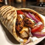 Mediterranes Hähnchen-Gyros: Schnell & gesund!