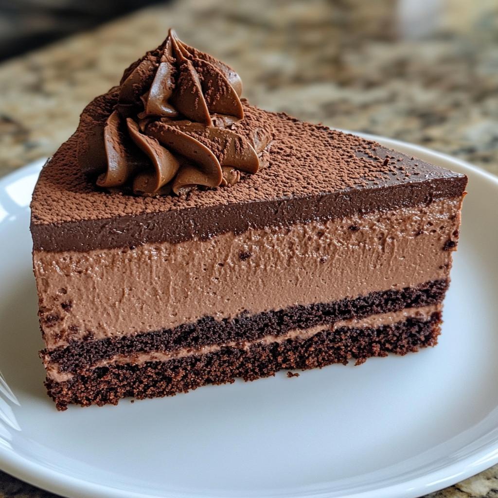 New Year’s Schokoladen-Mousse-Torte