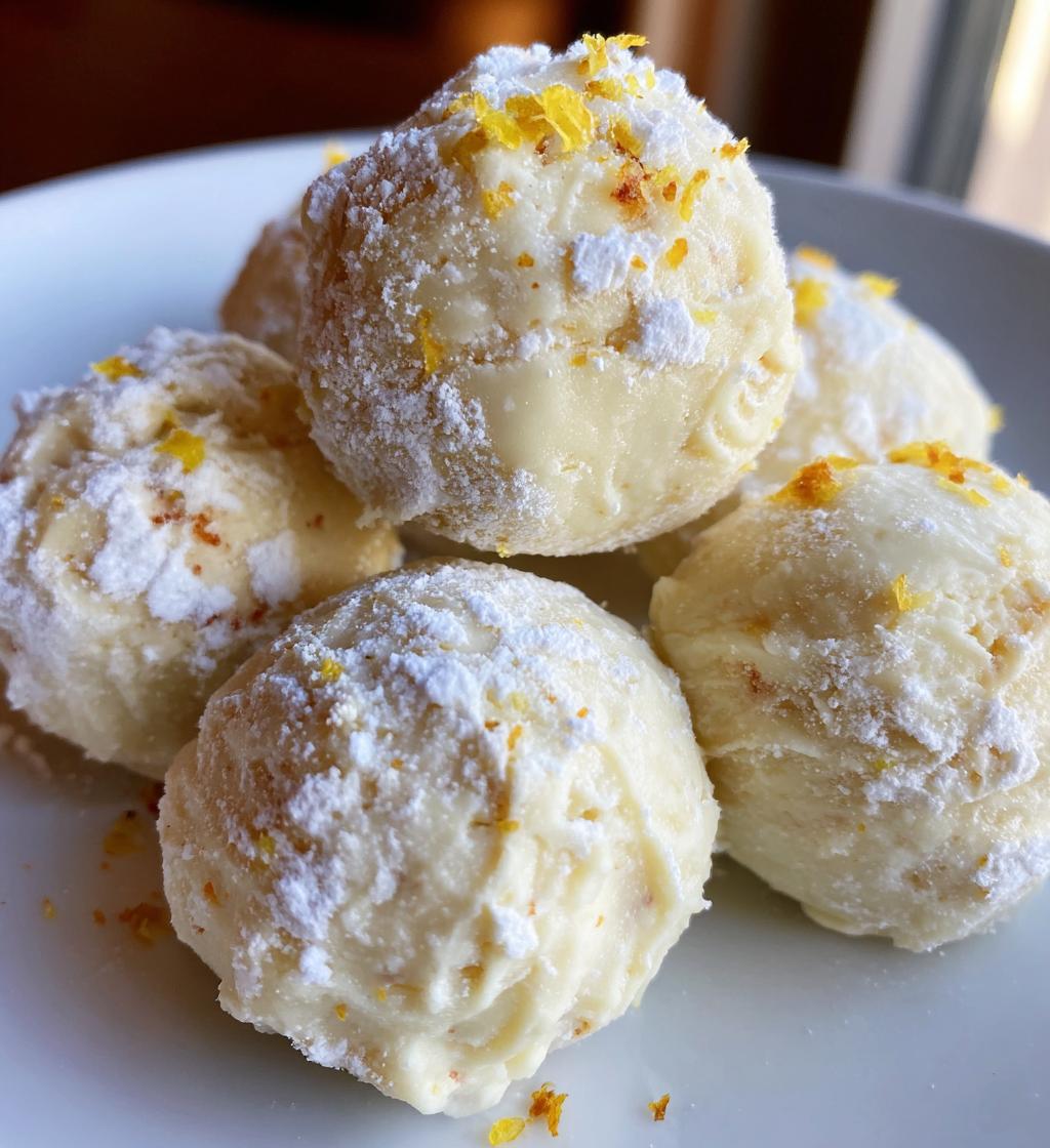 Orange Creamsicle Truffles
