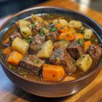 Rindereintopf mit Wurzelgemüse