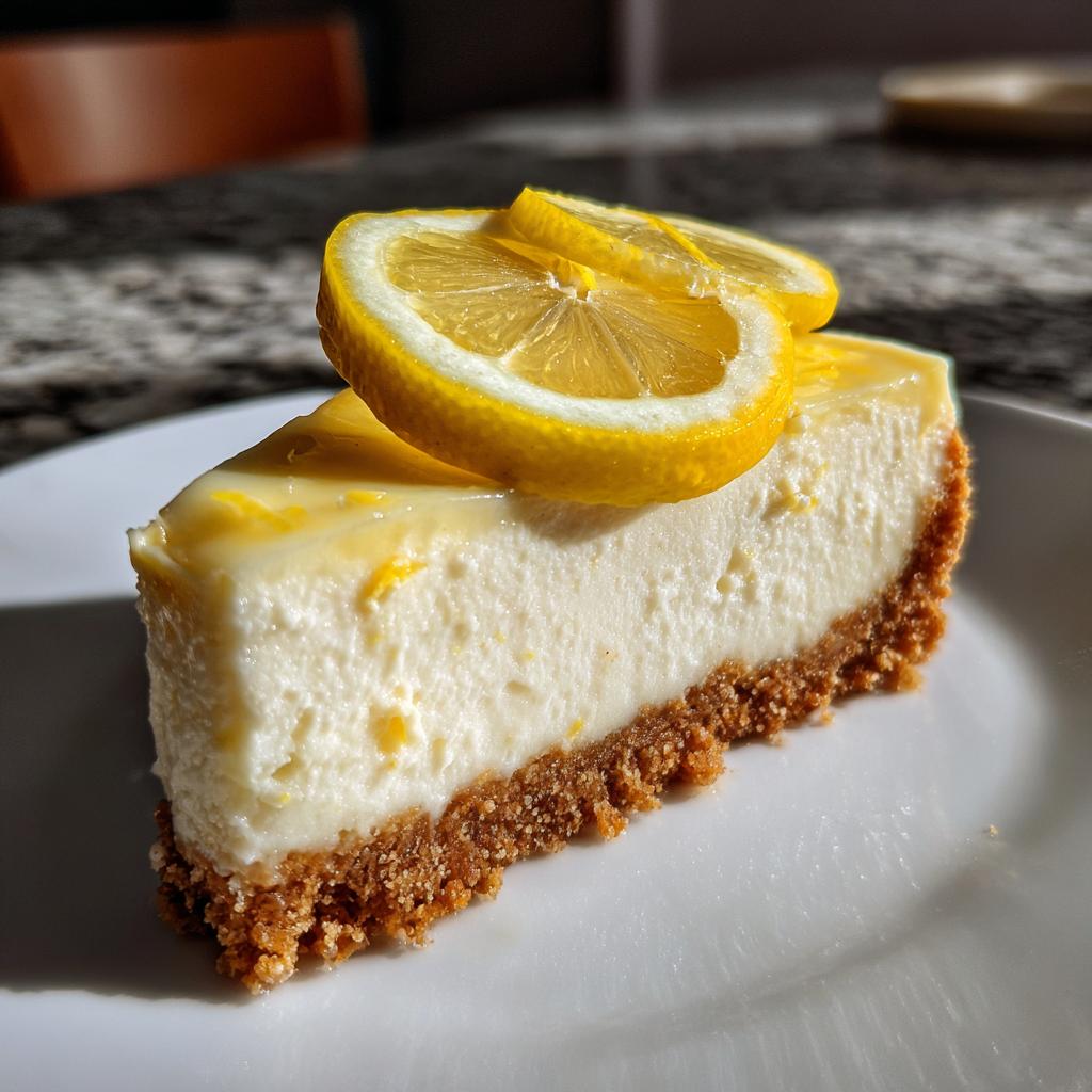 Saftiger Zitronen-Käsekuchen ohne Backen
