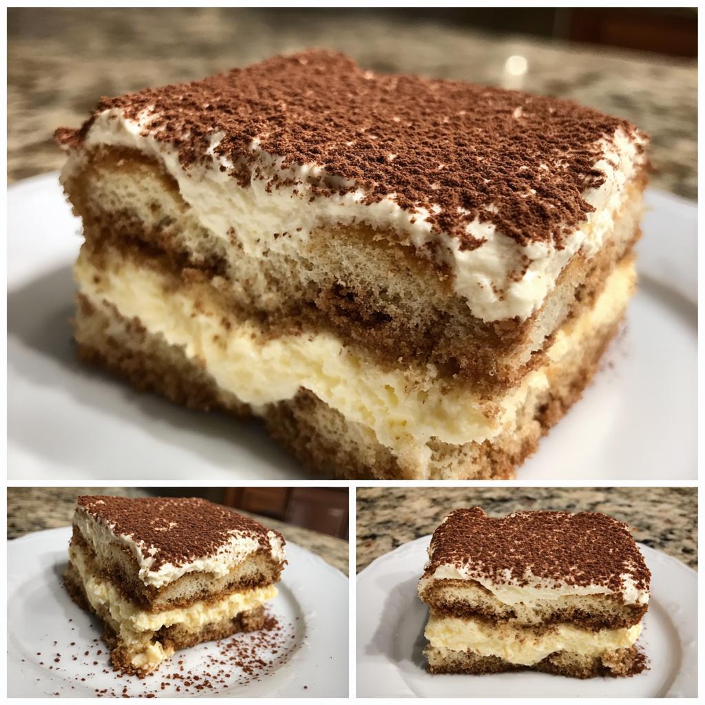 Süßes Tiramisu mit Mascarpone