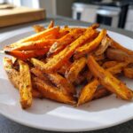 Süßkartoffel-Pommes aus der Heißluftfritteuse