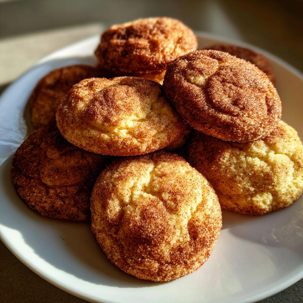 Soft and Chewy Snickerdoodles