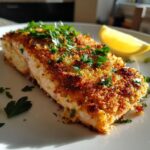 Unwiderstehlich knusprig gebackener Parmesan-Lachs
