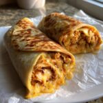Zartschmelzende Knoblauch-Käse-Hähnchen-Wraps, die du lieben wirst