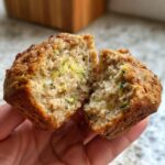 Zucchini-Bananen-Muffins mit Hafer