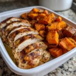 chicken sweet potato meal prep
