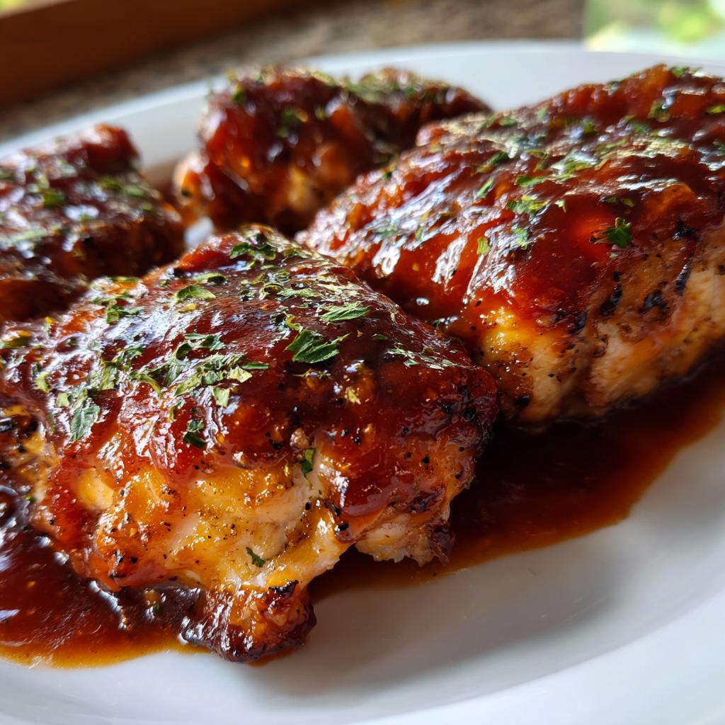 slow cooker barbecue chicken