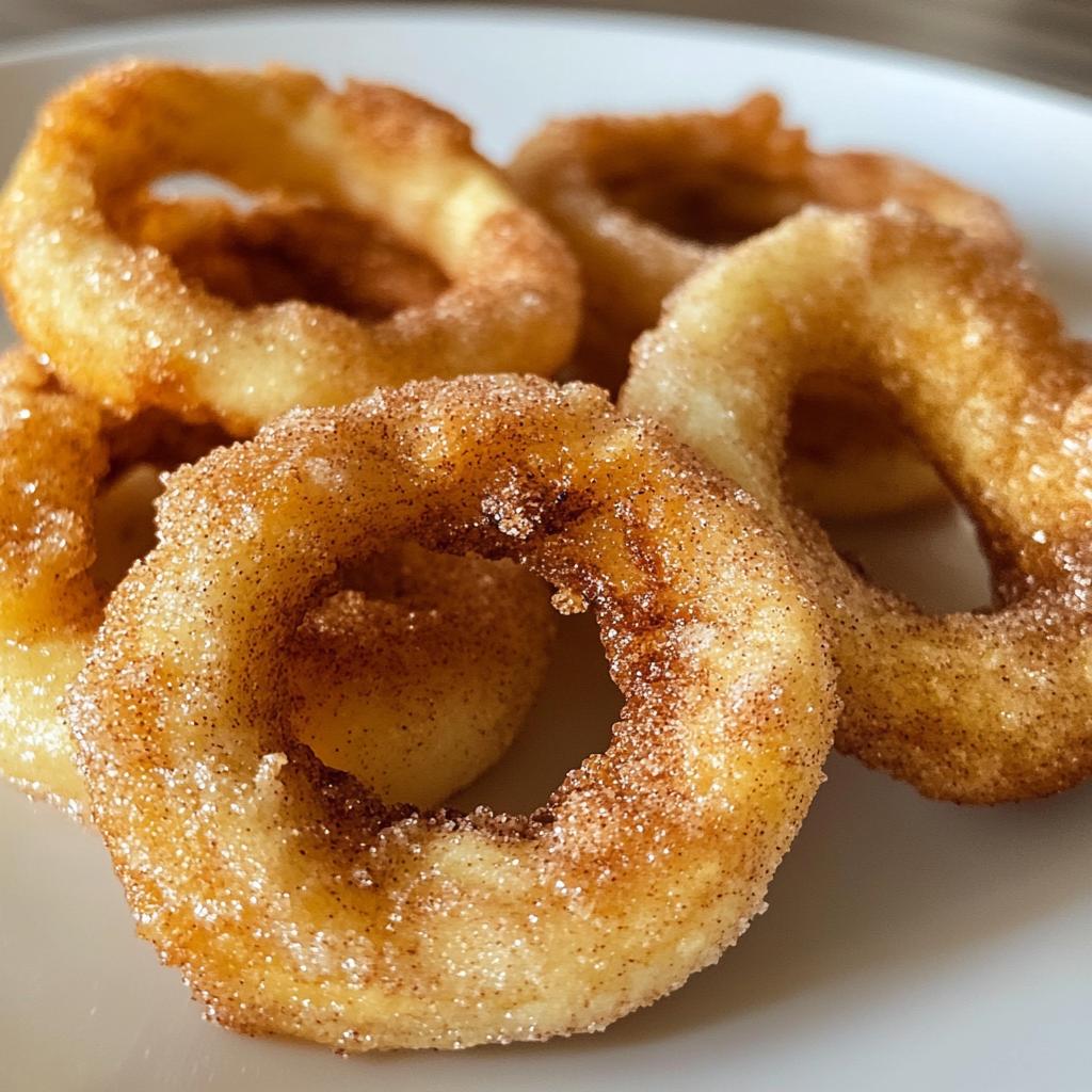 Airfryer Apfelringe mit Zimt-Zucker