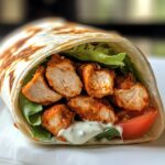 Airfryer Chicken Wraps