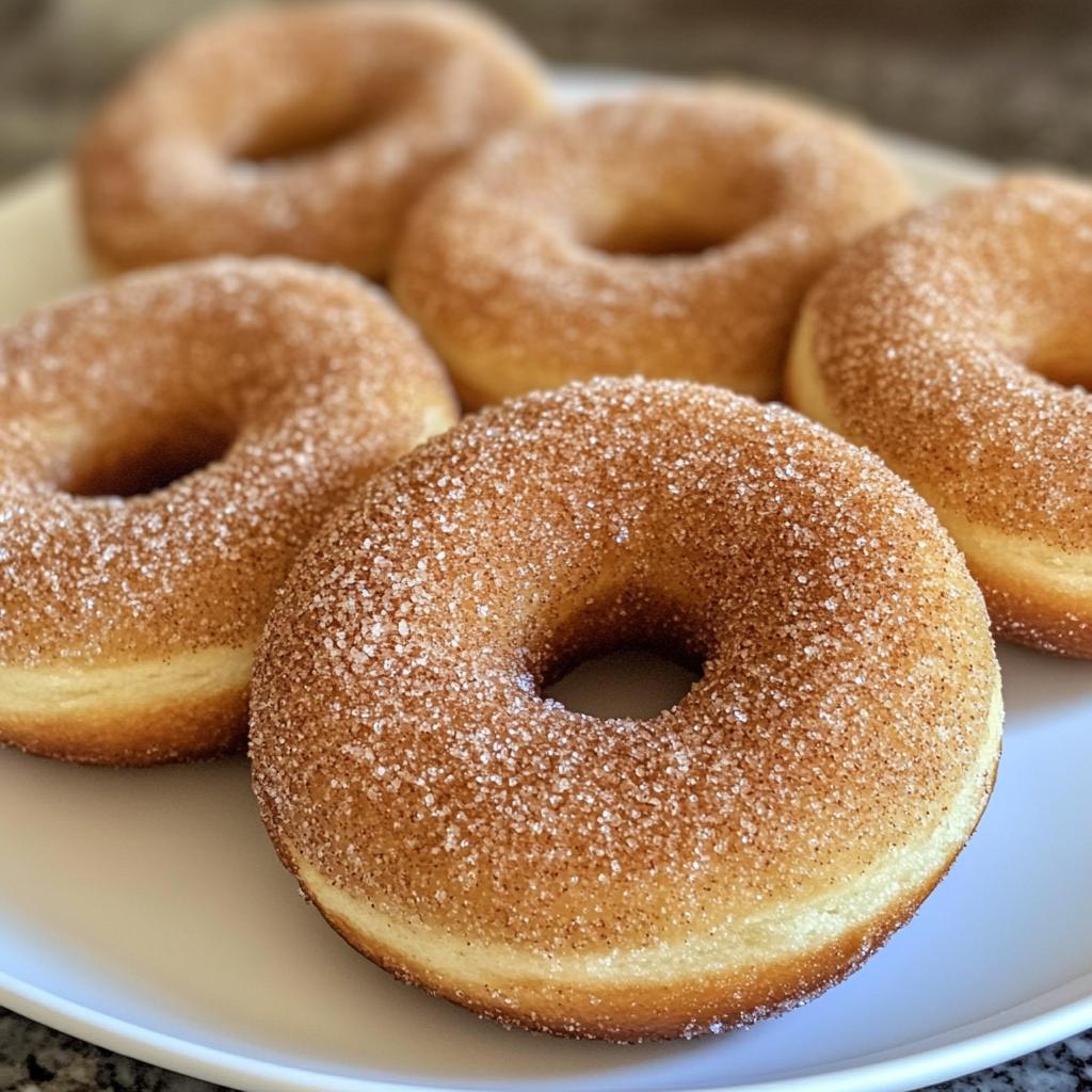 Airfryer Donuts mit Zimt-Zucker