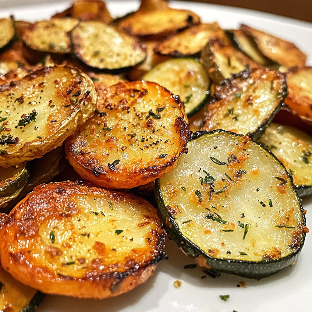 Airfryer Gemüsemedaillons