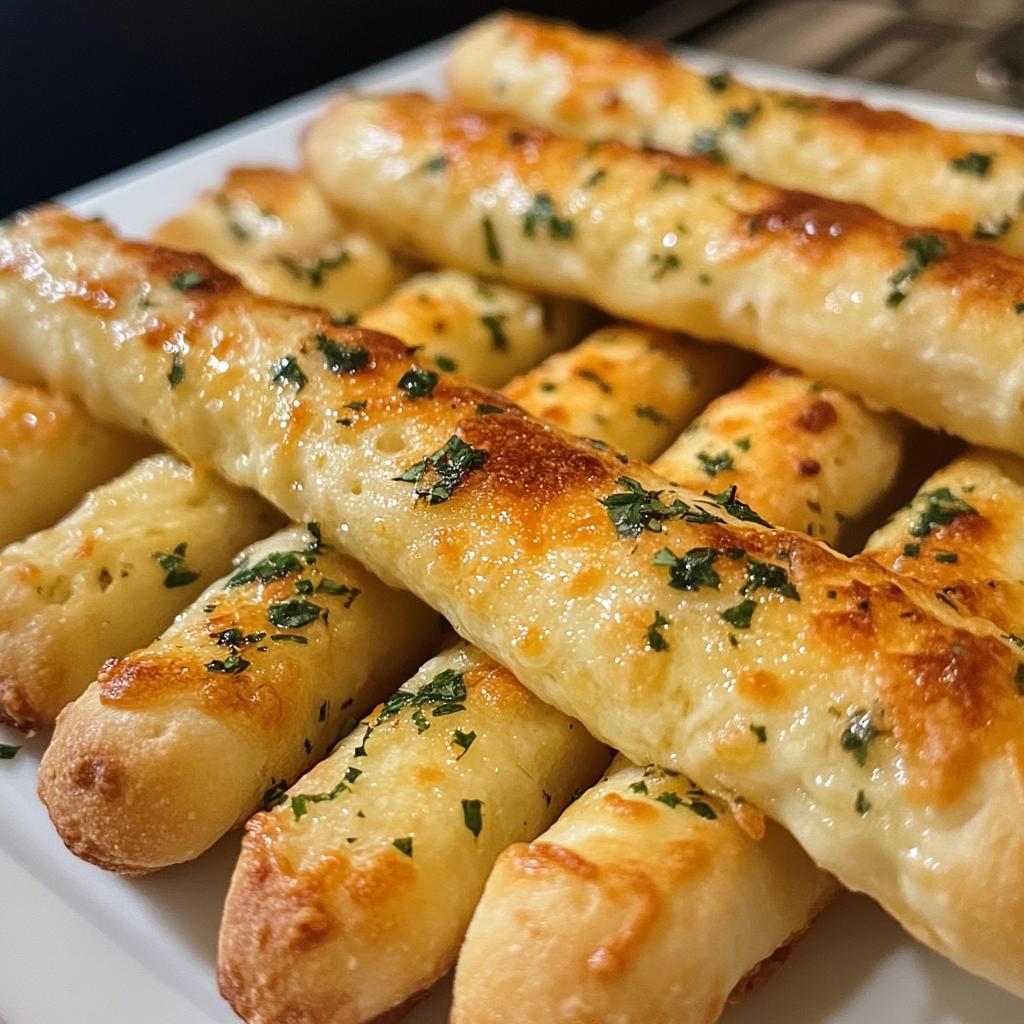 Airfryer Knoblauchbrotsticks