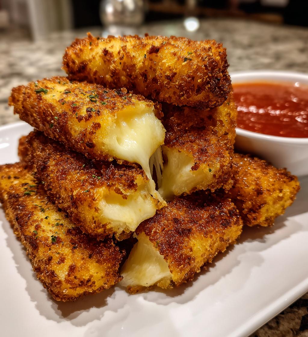 Airfryer Mozzarella-Sticks