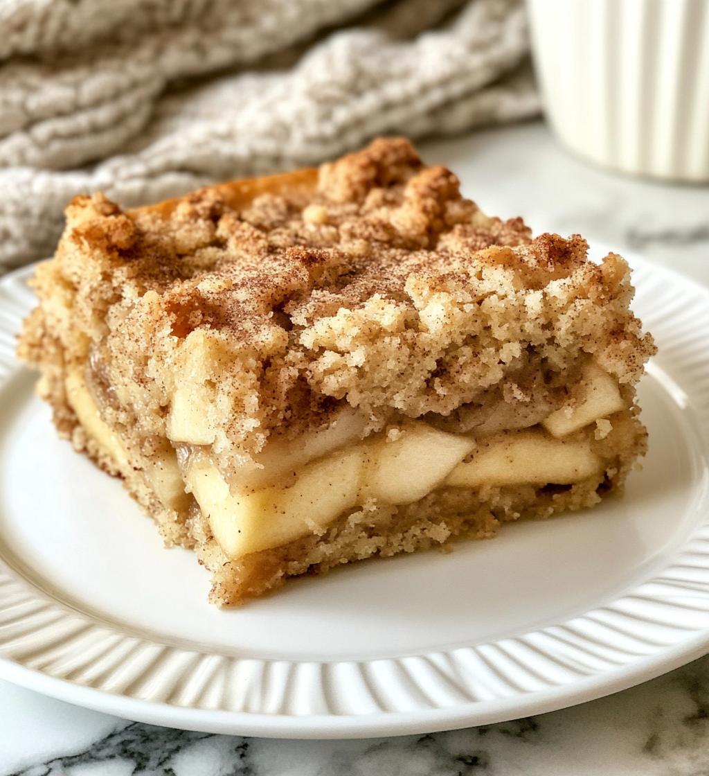 Apfelkuchen mit Zimtstreuseln
