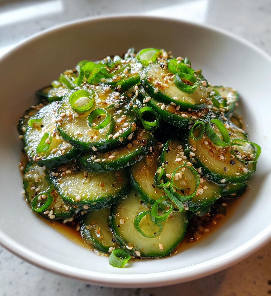 Asiatischer Gurkensalat