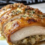 Brathähnchen mit Füllung