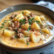 Cremige Kartoffel-Hackfleisch-Suppe - So gelingt sie perfekt