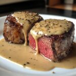 Filet Mignon mit Cremiger Parmesan-Senf-Sauce