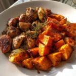 Gebackene Pute mit Süßkartoffeln – Schnelles & gesundes Abendessen