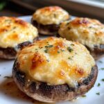 Gefüllte Champignons mit Frischkäse