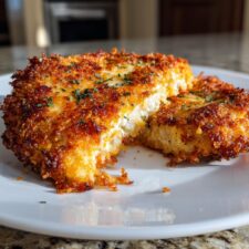 25-min Heißluftfritteuse Hähnchen-Parmesan – knusprig wie nie!