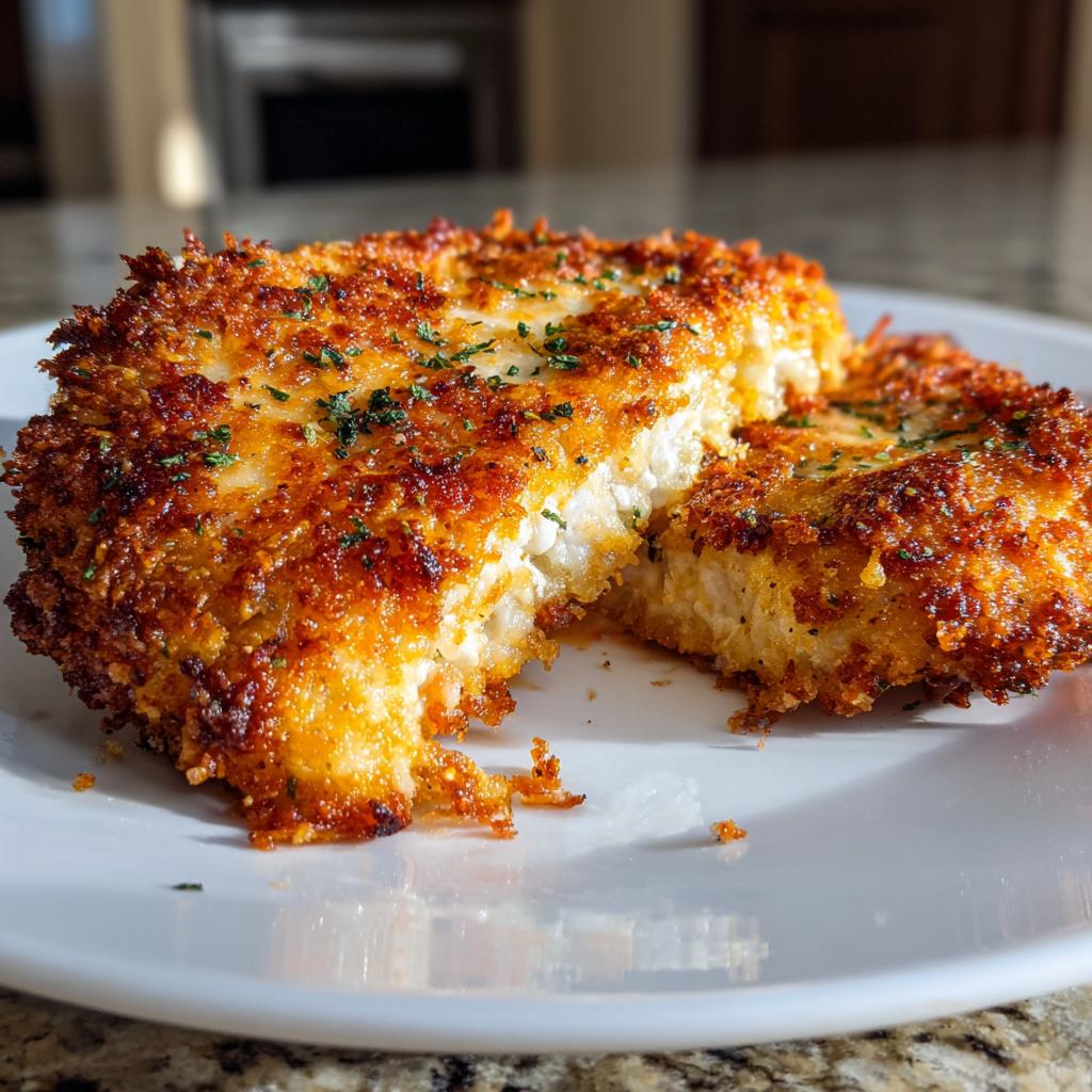 Heißluftfritteuse Hähnchen-Parmesan Rezept: Ein schuldloser Genuss