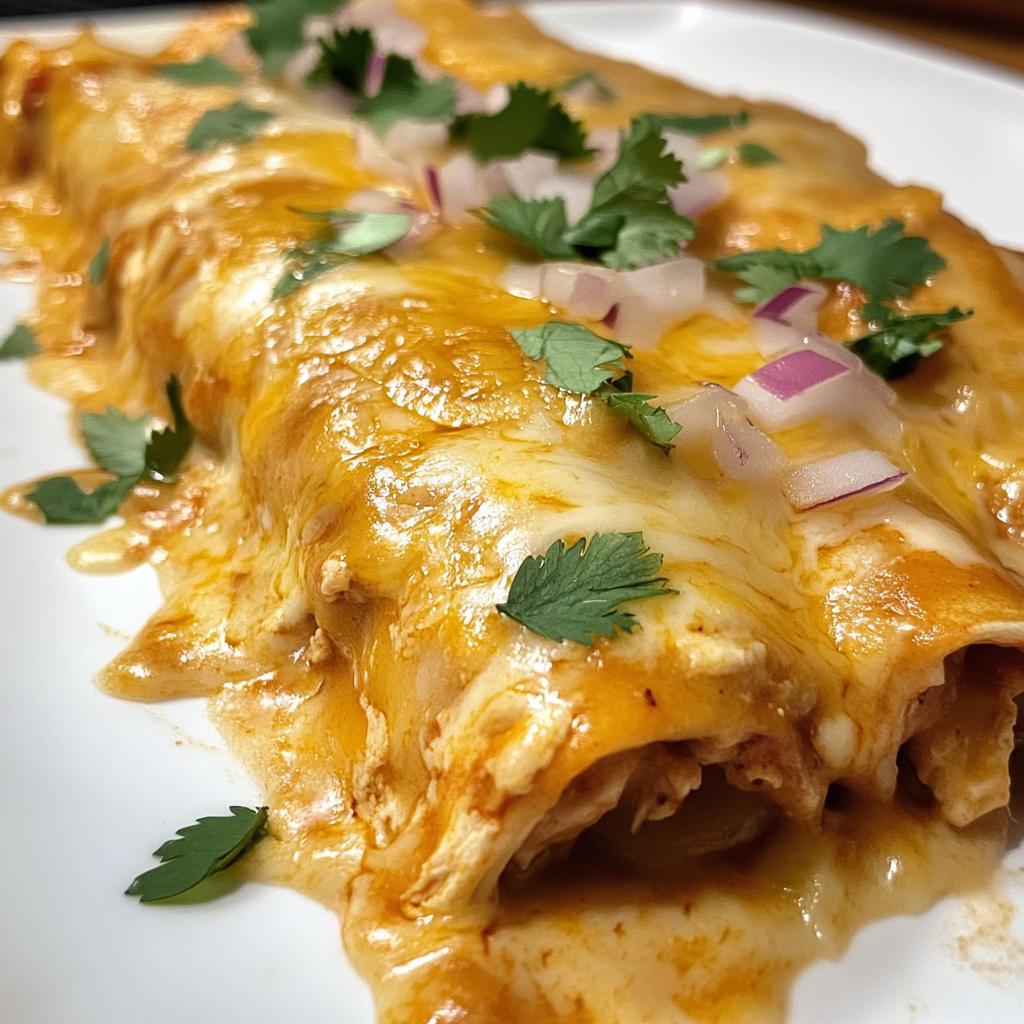 Hähnchen-Enchiladas