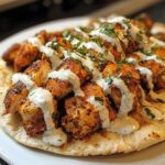 Hähnchen-Shawarma mit Knoblauchsauce