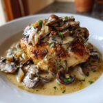 Hähnchen mit Cremiger Pilzsauce